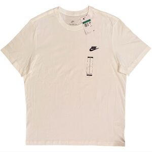 NWT MEN’S WHITE THE NIKE TEE size Extra Large new XL top